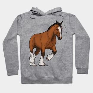 Clydesdale horse Hoodie